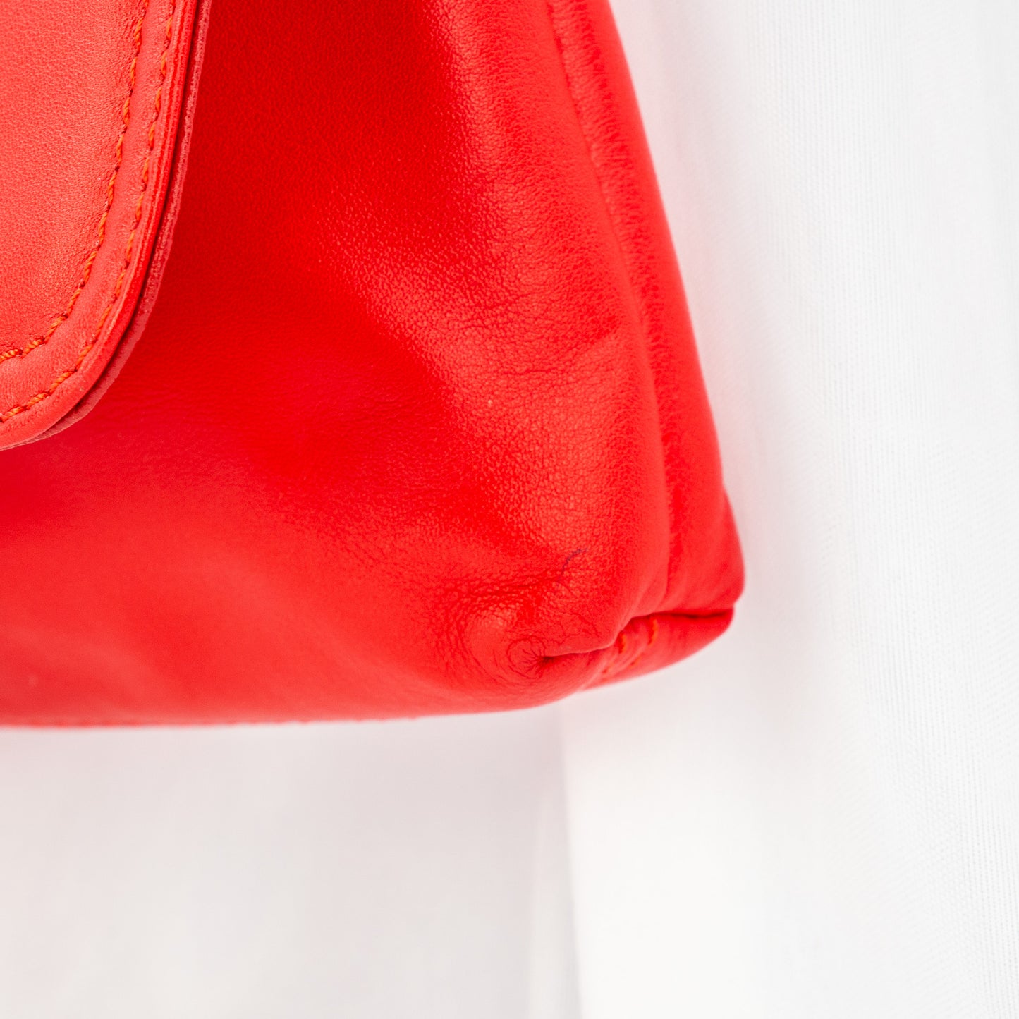 Tocco Toscano Italy | Red Leather Clutch