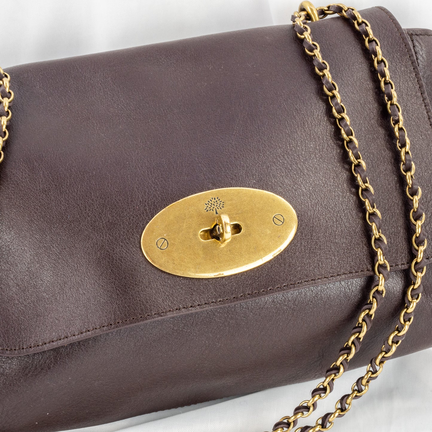 (FAKE) Mulberry | Brown Leather Shoulder Bag