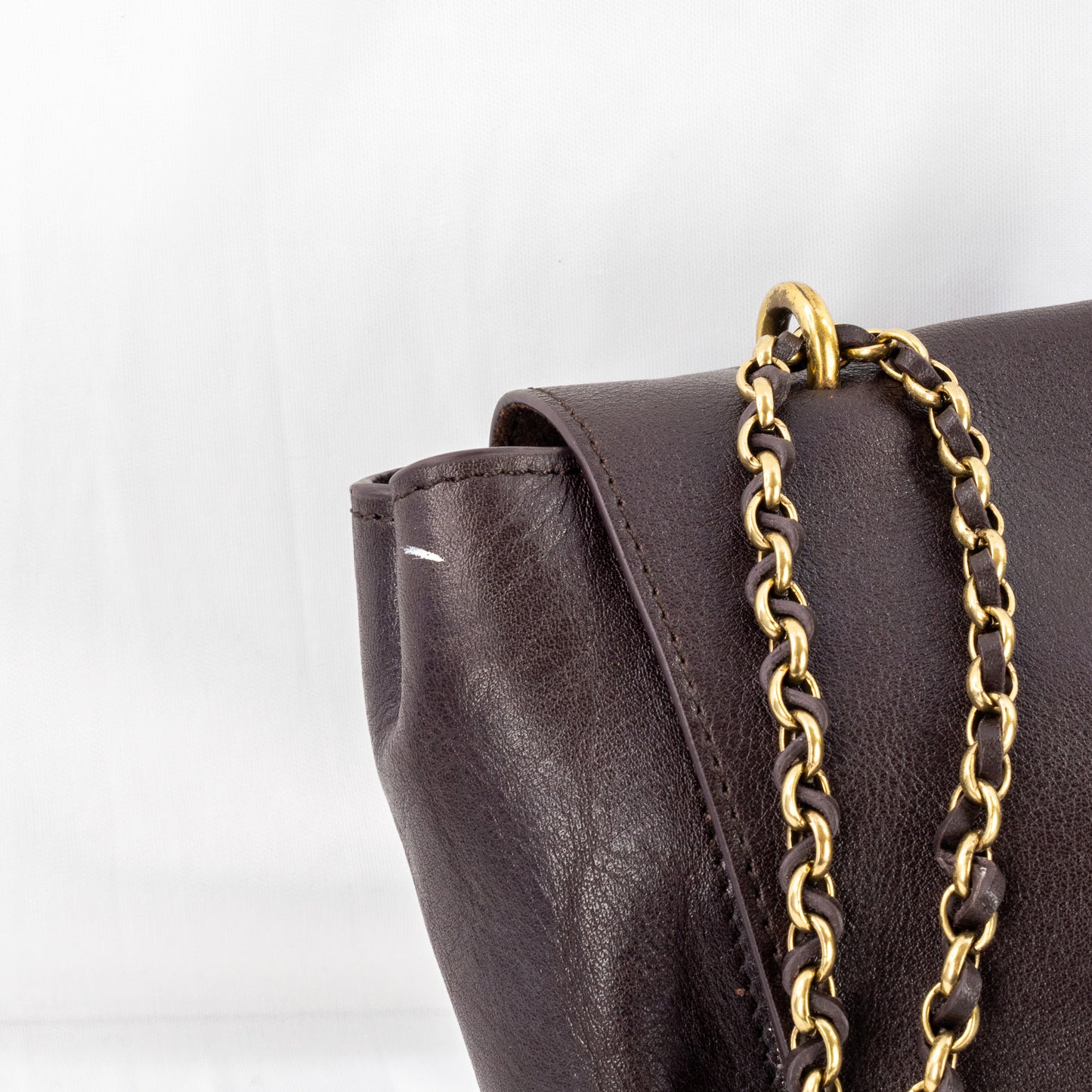 (FAKE) Mulberry | Brown Leather Shoulder Bag
