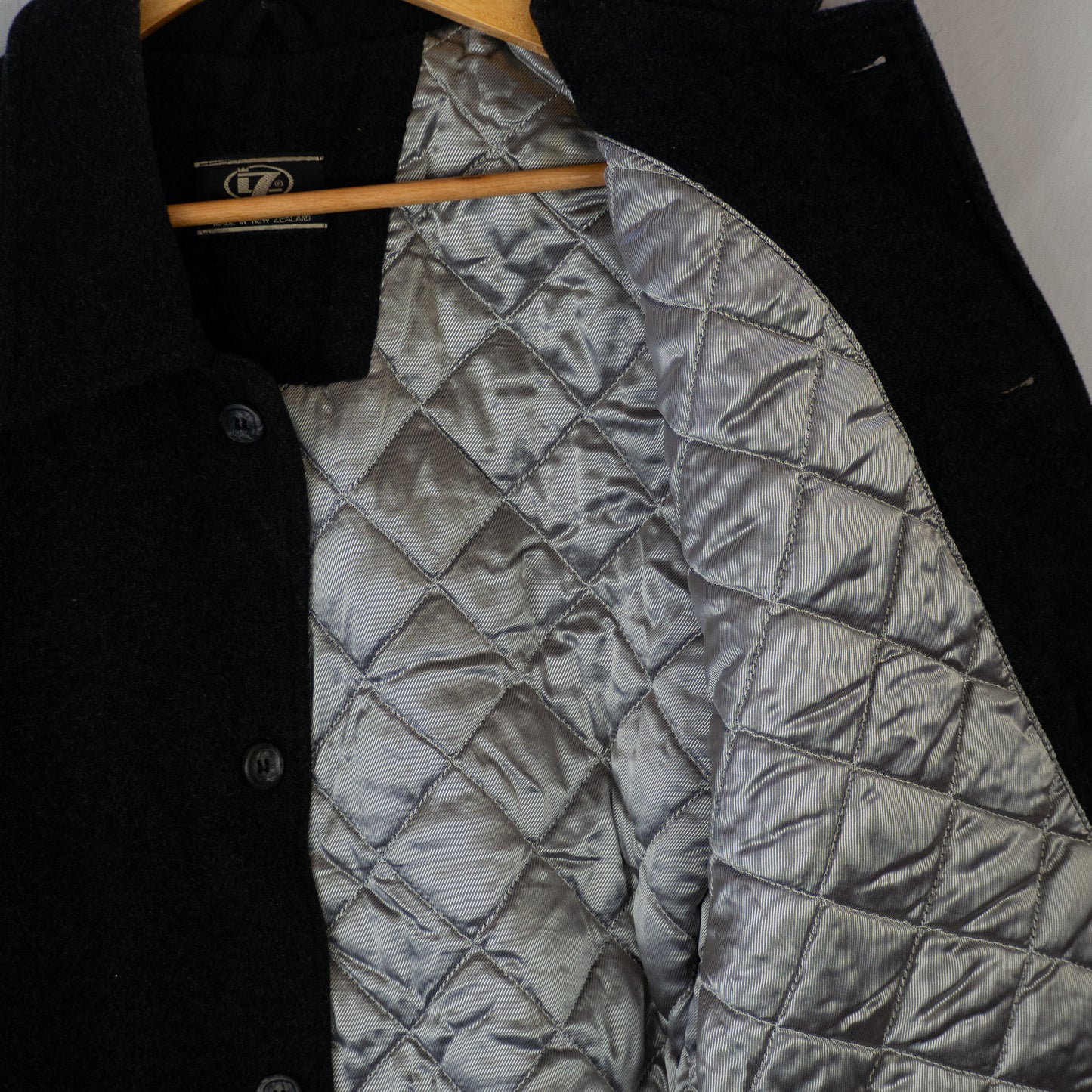 Line 7 | Wool Cacoon Coat (M)