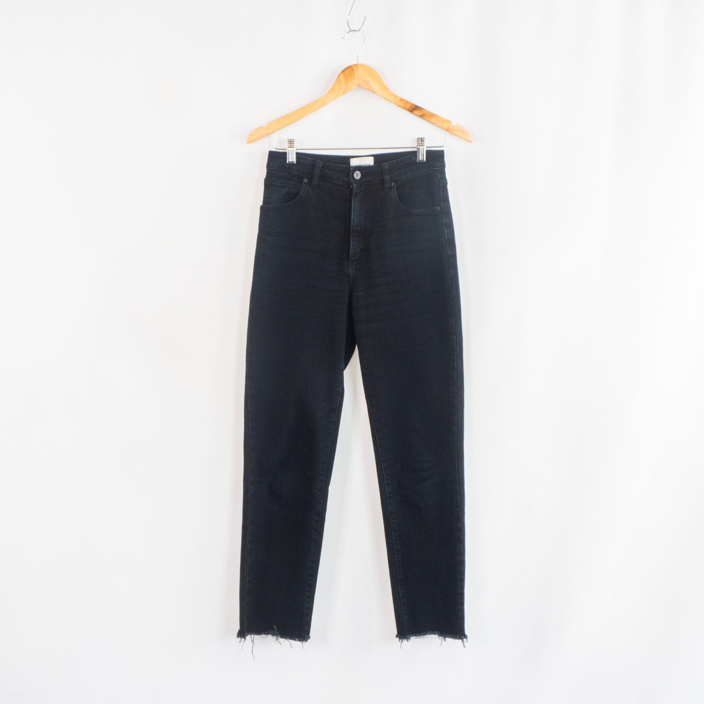 Abrand Jeans | Dark Wash High-rise, Slim Leg Jeans (27/10)