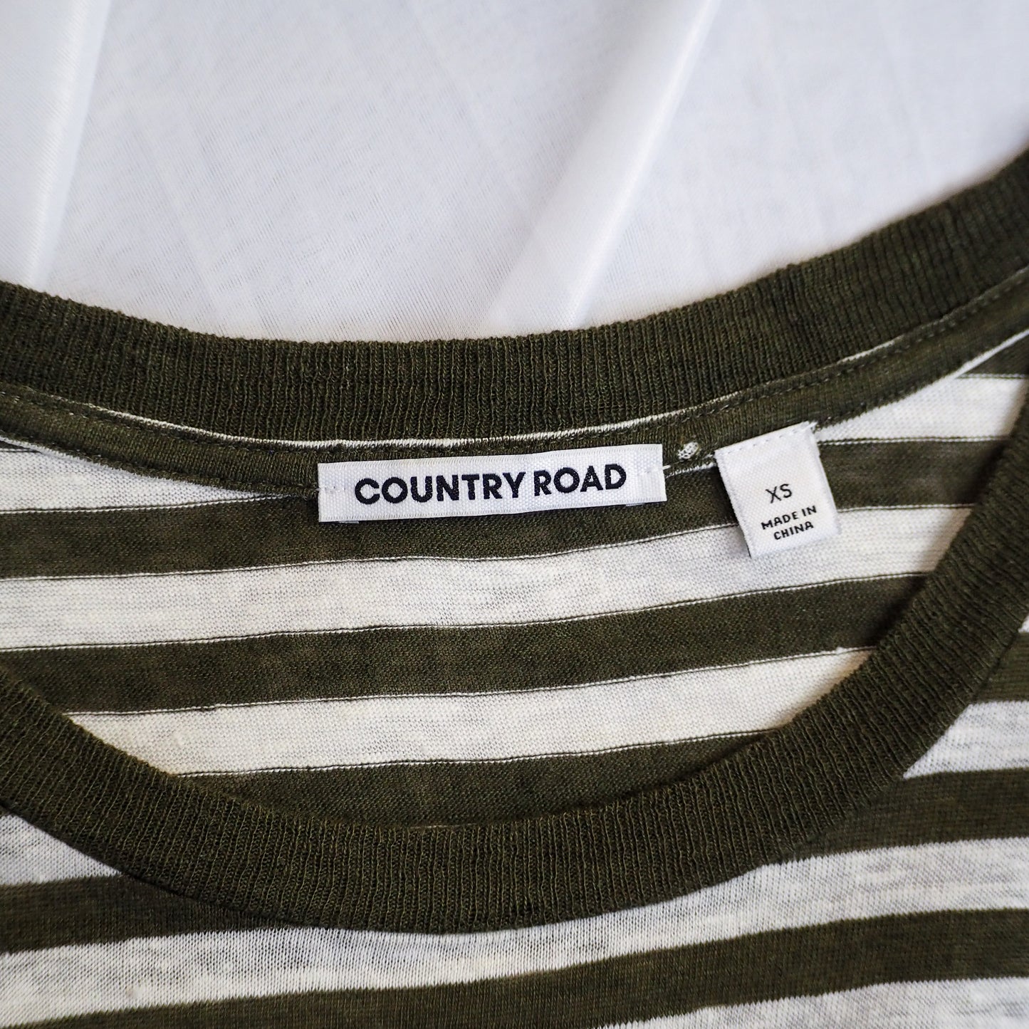 Country Road | Linen Long Sleeve Top (XS)
