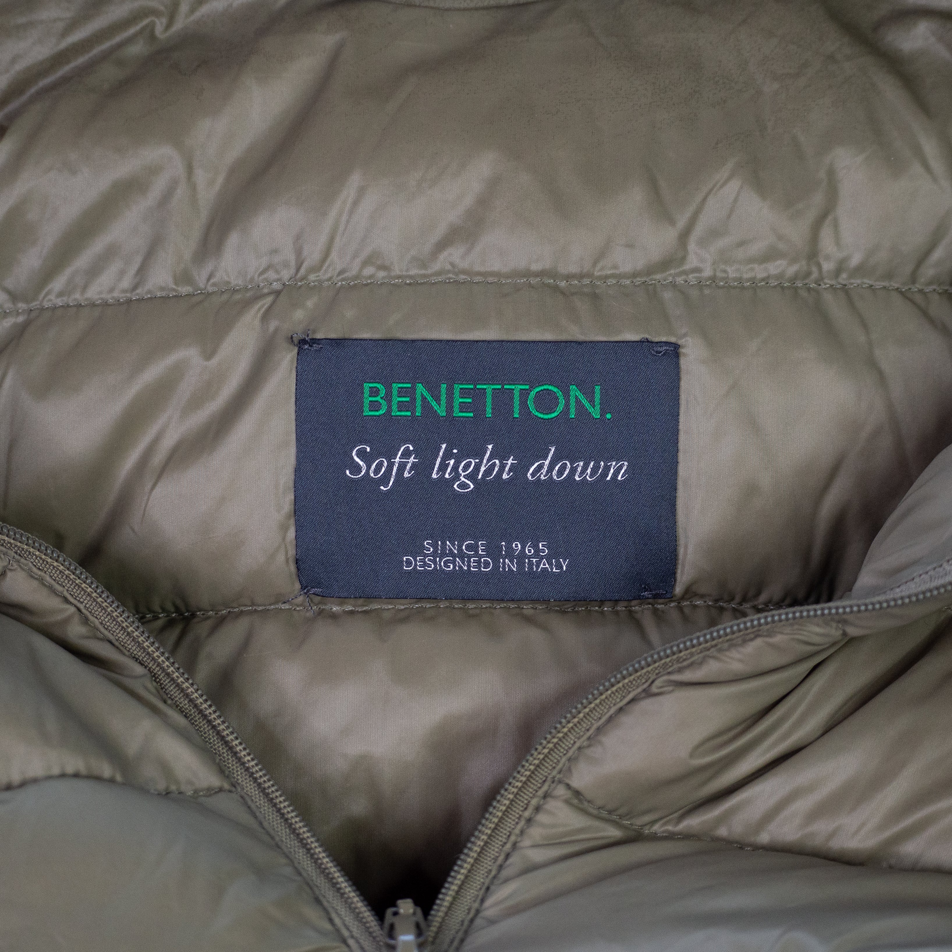 Benetton soft light down jacket online