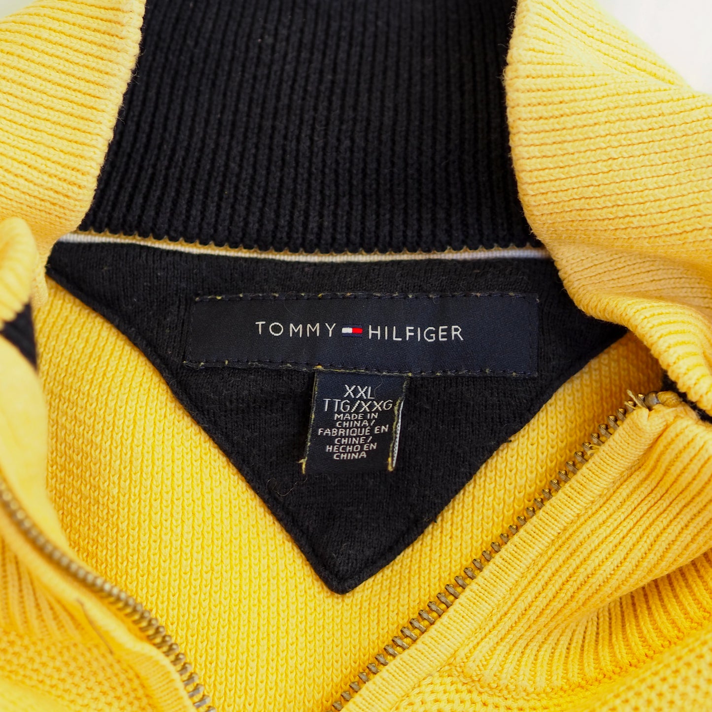 Tommy Hilfiger | Medium Weight Quarter Zip Sweater (2XL)