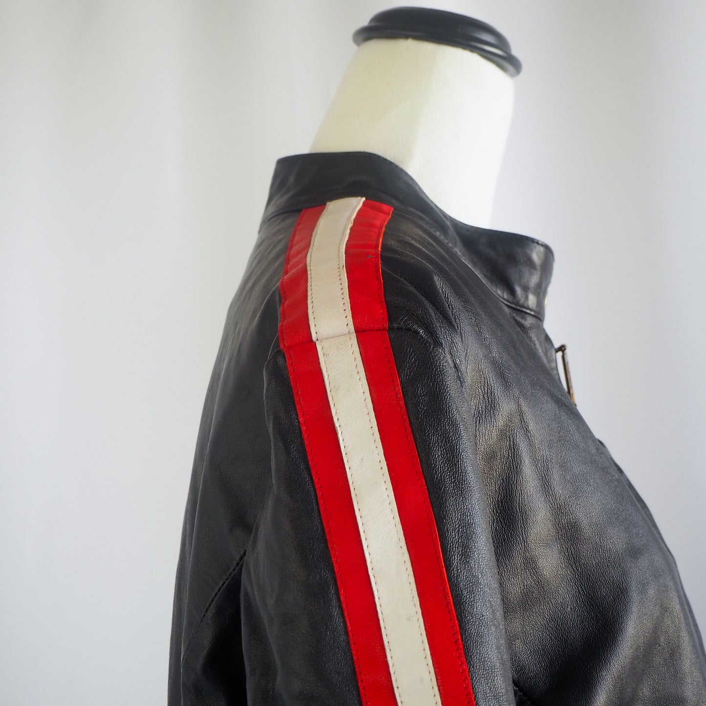 Meldin | Black Leather Jacket (2XL)