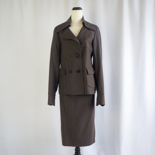 Trelise Cooper | Wool Blazer and Midi Skirt Set (8/10)