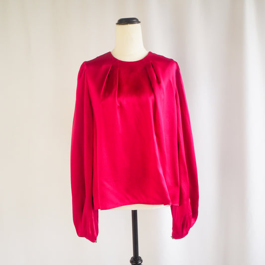 Aje | Long Sleeve Silk Blouse (8)